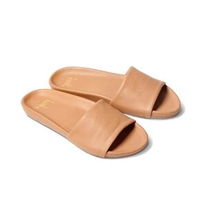 Beek Honey Gallito Leather Slide Sandal worn one time 9 buttery soft 260$ new